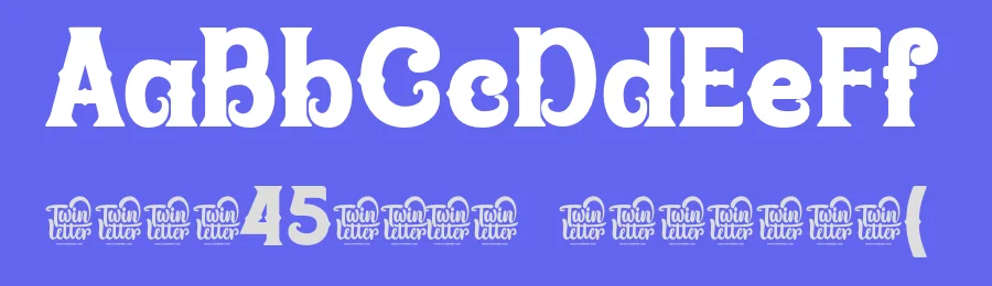 Firwaen Font by twinletter — Display Font — thumbnail 3