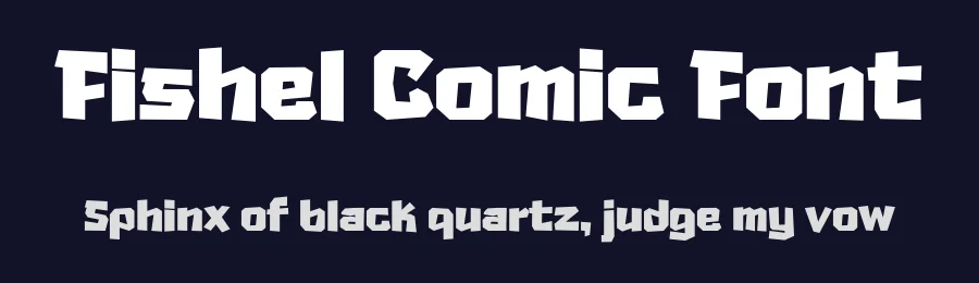 Fishel Comic Font by afkaristudio — Display Font — thumbnail 2
