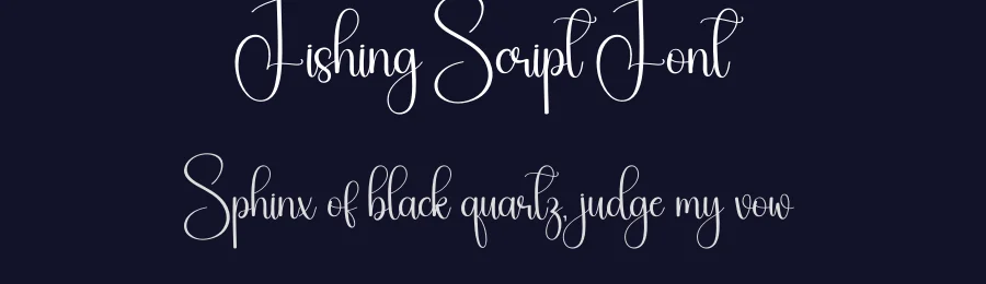 Fishing Script Font by creativeletter — Script Handwritten Font — thumbnail 2