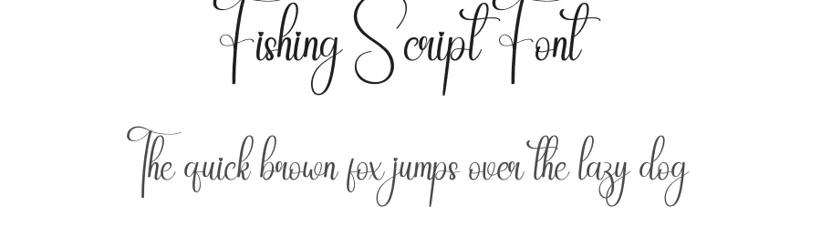 Fishing Script Font by andikastudio — Script Handwritten Font