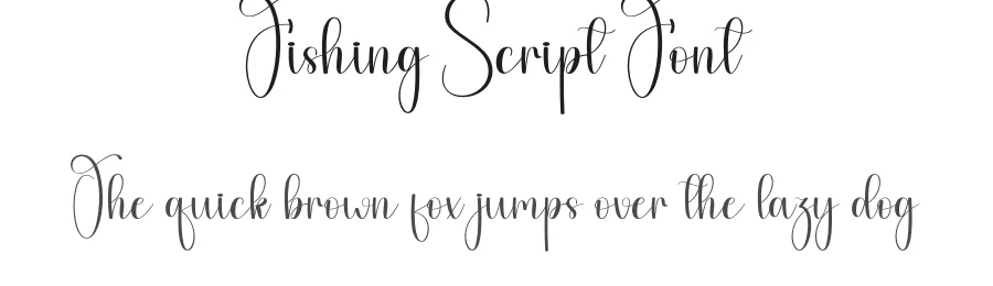 Fishing Script Font by andikastudio — Script Handwritten Font