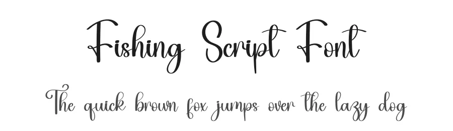 Fishing Script Font by inermediaSTUDIO — Script Handwritten Font