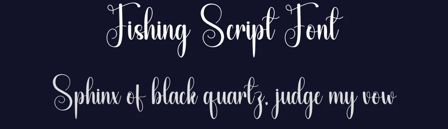 Fishing Script Font by andikastudio — Script Handwritten Font — thumbnail 2