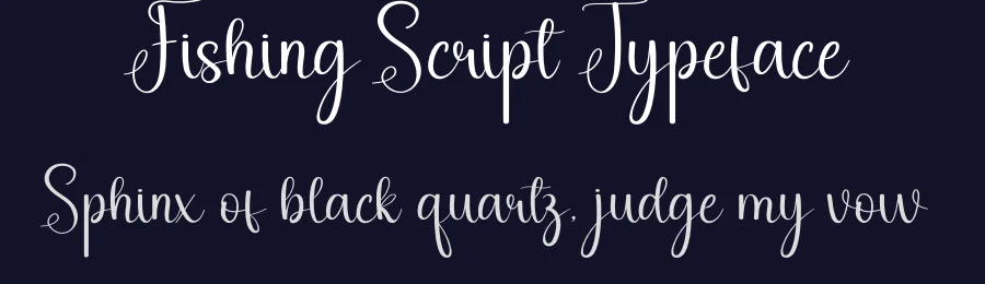 Fishing Script Typeface by andikastudio — Script Handwritten Font — thumbnail 2