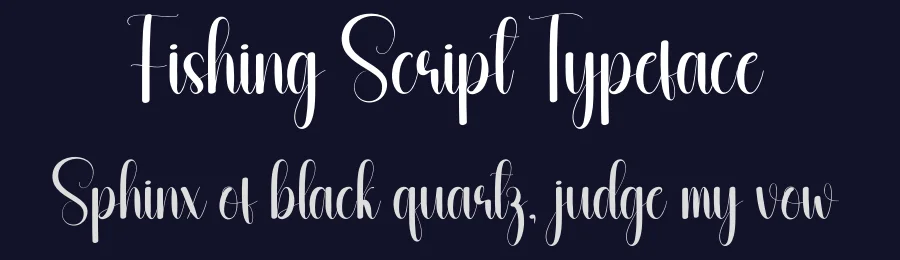 Fishing Script Typeface by andikastudio — Script Handwritten Font — thumbnail 2