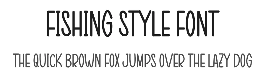 Fishing Style Font by inermediaSTUDIO — Display Font
