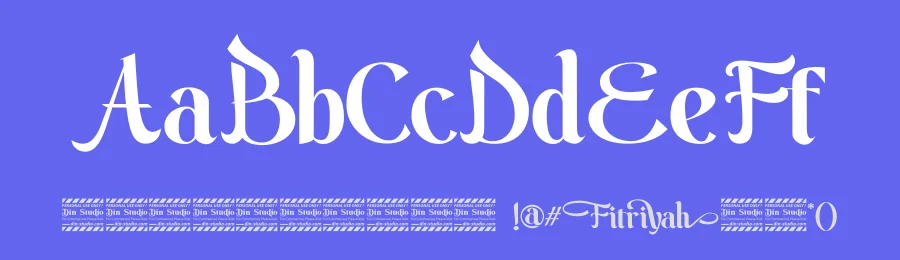 Fitriyah font by Din Studio — Display Font — thumbnail 3