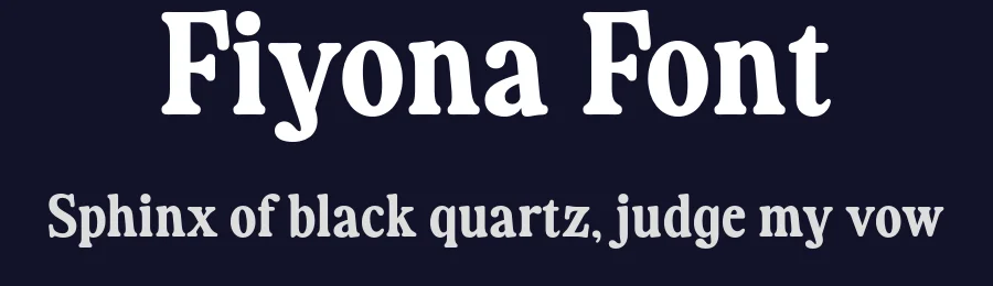 Fiyona Font by That That Creative — Serif Font — thumbnail 2