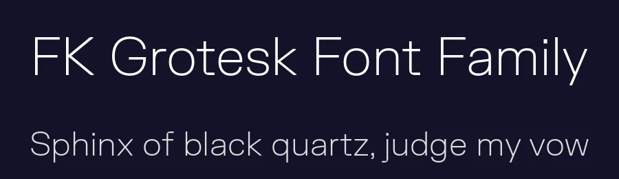 FK Grotesk Font Family by Florian Karsten — Sans Serif Font — thumbnail 2