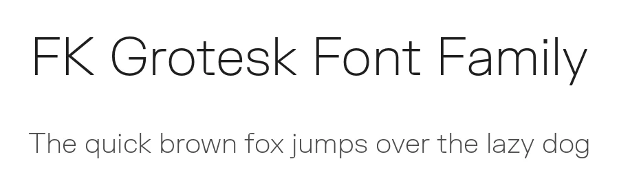 FK Grotesk Font Family by Florian Karsten — Sans Serif Font