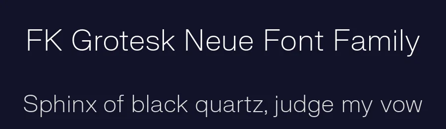 FK Grotesk Neue Font Family by Florian Karsten — Decorative Font — thumbnail 2