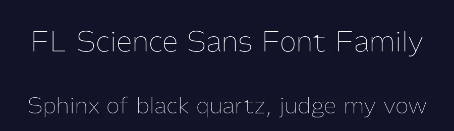 FL Science Sans Font Family by Contemporary Type — Sans Serif Font — thumbnail 2