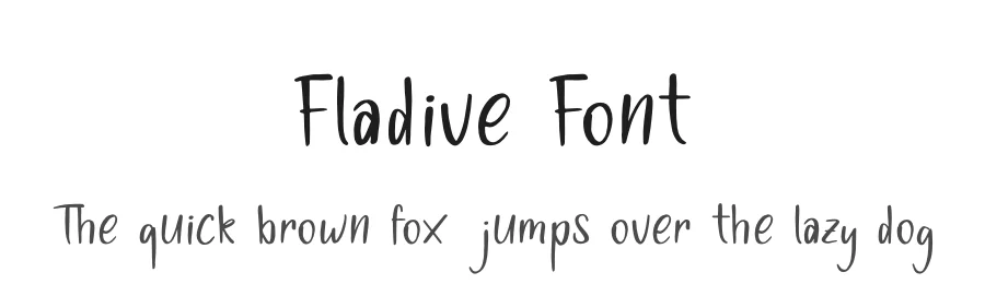 Fladive Font by letterenastudios — Display Font