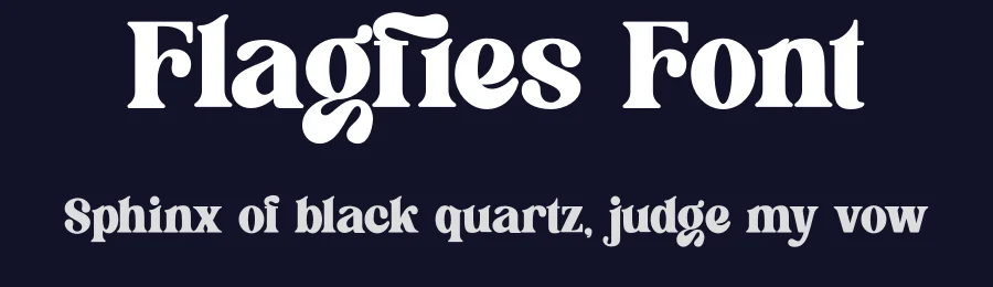 Flagfies Font by Dhabee — Serif Font — thumbnail 2