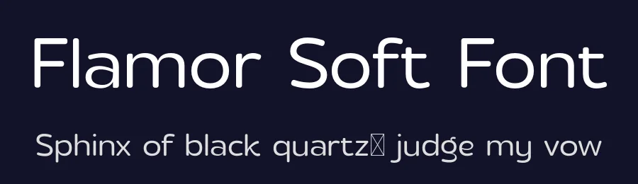 Flamor Soft Font by vpcreativeshop — Decorative Font — thumbnail 2