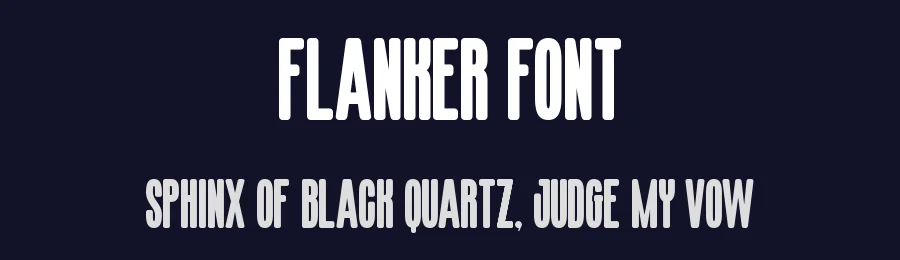 Flanker Font by Almairatype — Decorative Font — thumbnail 2