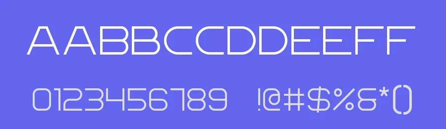 Flat Level Font by slarpec — Sans Serif Font — thumbnail 3