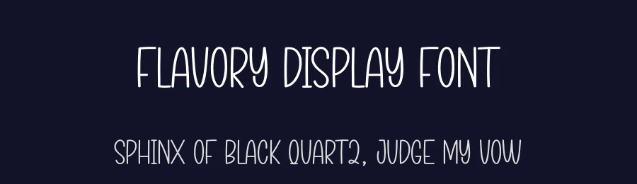 Flavory Display Font by creativeletter — Script Handwritten Font — thumbnail 2
