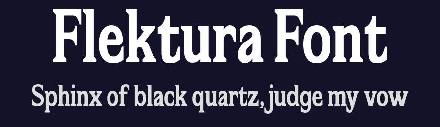 Flektura Font by Propertype — Display Font — thumbnail 2