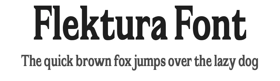 Flektura Font by Propertype — Display Font