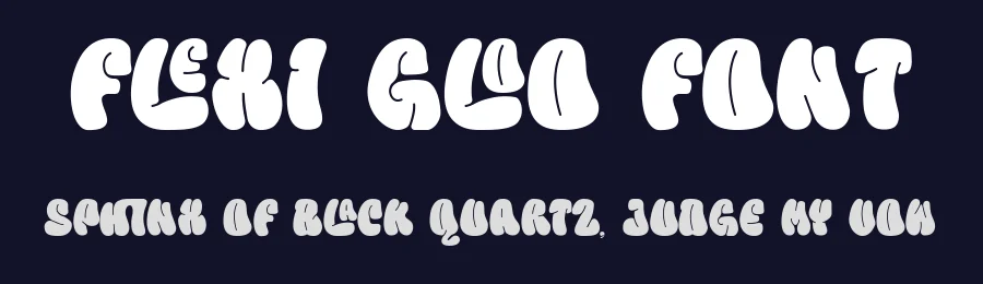 Flexi Gloo Font by Dryy.type — Decorative Font — thumbnail 2