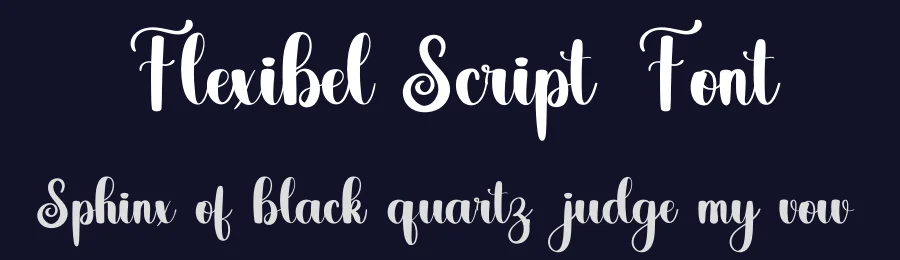Flexibel Script Font by inermediaSTUDIO — Script Handwritten Font — thumbnail 2