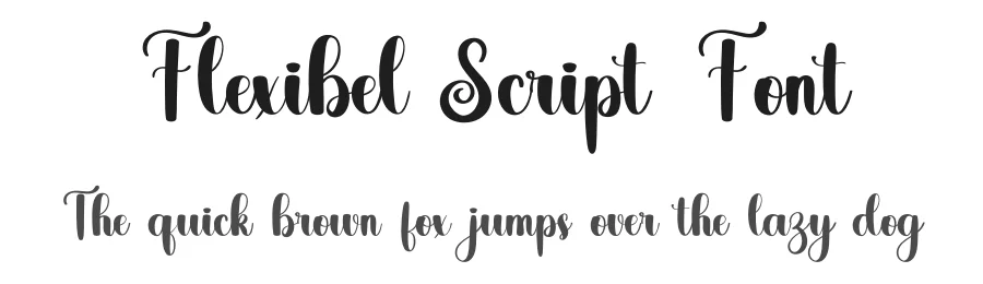 Flexibel Script Font by inermediaSTUDIO — Script Handwritten Font