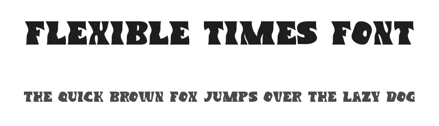 Flexible Times Font by edricstudio — Display Font