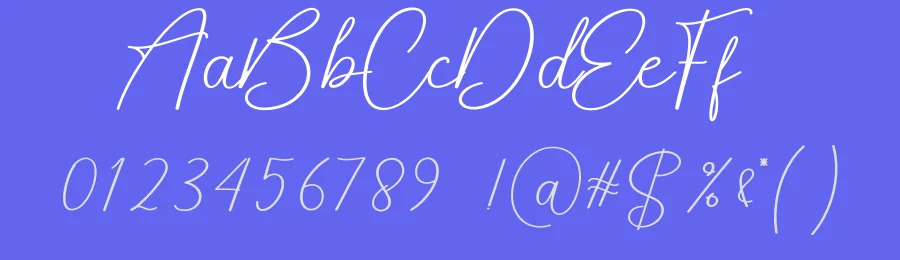 Flight Handwritten Font by creativeletter — Script Handwritten Font — thumbnail 3