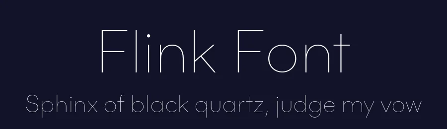 Flink Font by Identity Letters — Sans Serif Font — thumbnail 2