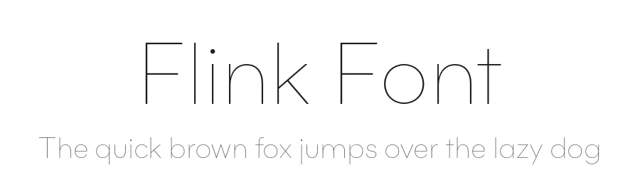 Flink Font by Identity Letters — Sans Serif Font
