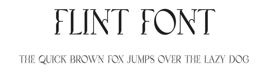 Flint Font by vpcreativeshop — Display Font