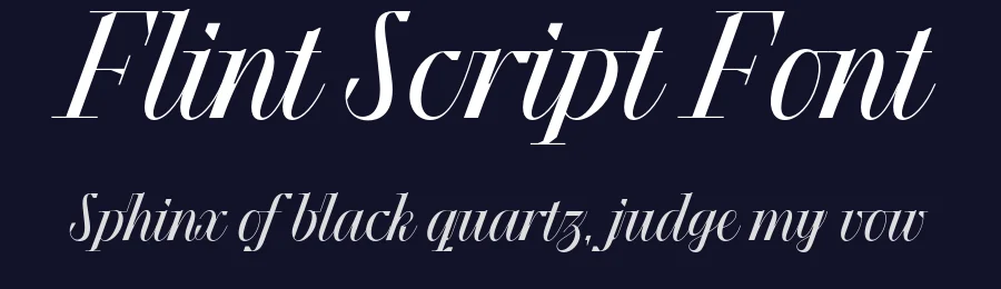 Flint Script Font by That That Creative — Script Handwritten Font — thumbnail 2