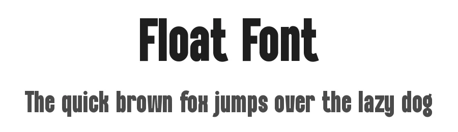 Float Font by Rautan Studio — Decorative Font
