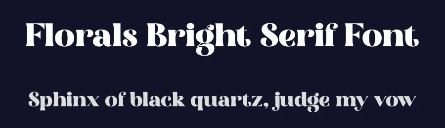 Florals Bright Serif Font by Storytype — Serif Font — thumbnail 2
