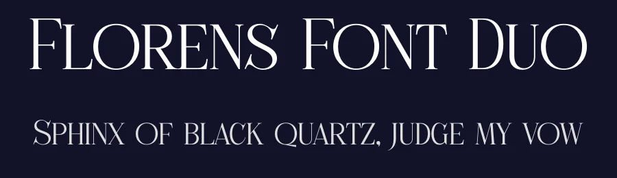 Florens Font Duo by Storytype — Serif Font — thumbnail 2