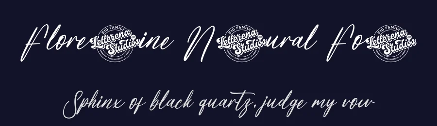 Florentine Natural Font by letterenastudios — Script Handwritten Font — thumbnail 2