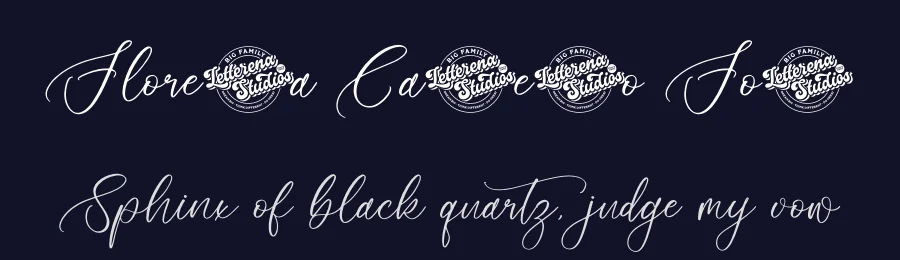 Floresta Castello Font by letterenastudios — Script Handwritten Font — thumbnail 2