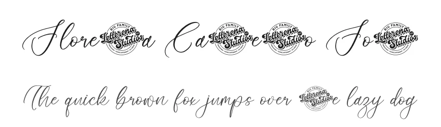 Floresta Castello Font by letterenastudios — Script Handwritten Font