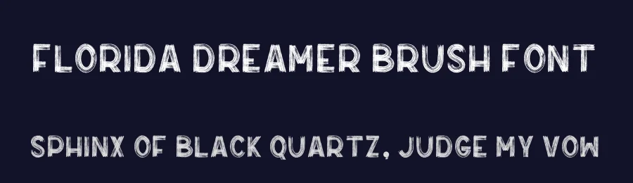 Florida Dreamer Brush Font by Muhammad Nasir — Script Handwritten Font — thumbnail 2