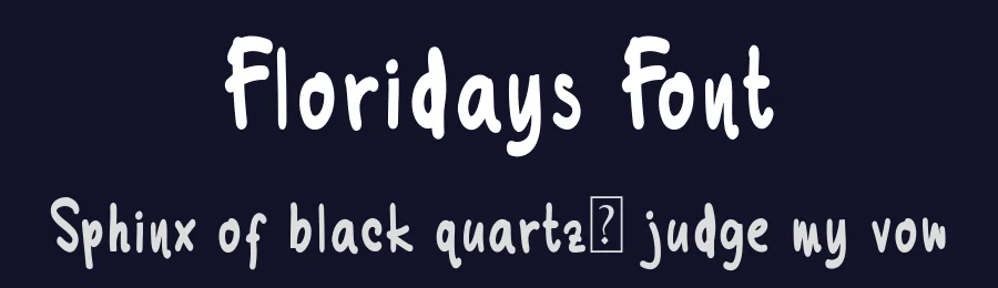Floridays Font by Ayyaratype_ — Script Handwritten Font — thumbnail 2