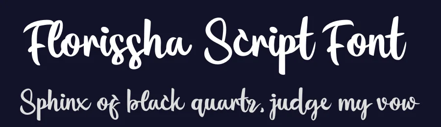 Florissha Script Font by letterenastudios — Script Handwritten Font — thumbnail 2