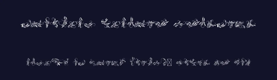 Flourish Display Typeface by Sakti Avellin Sa — Decorative Font — thumbnail 2