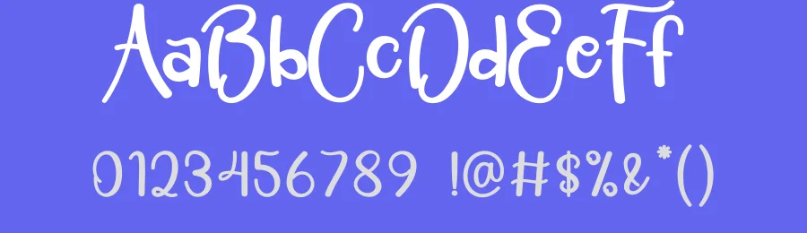 Flower Bouquet Display Font by creativeletter — Display Font — thumbnail 3
