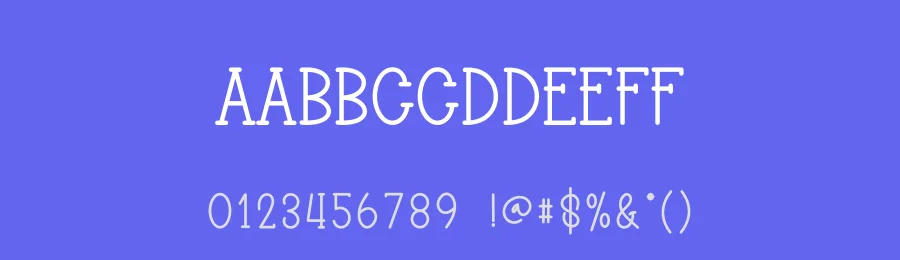 Flower Bucked Display Font by andikastudio — Display Font — thumbnail 3