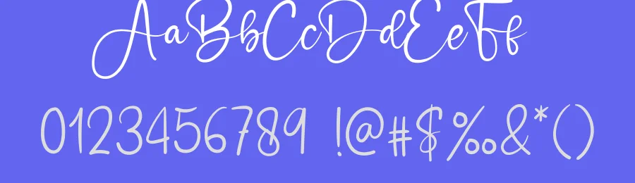 Flower Christmas Script Font by creativeletter — Script Handwritten Font — thumbnail 3