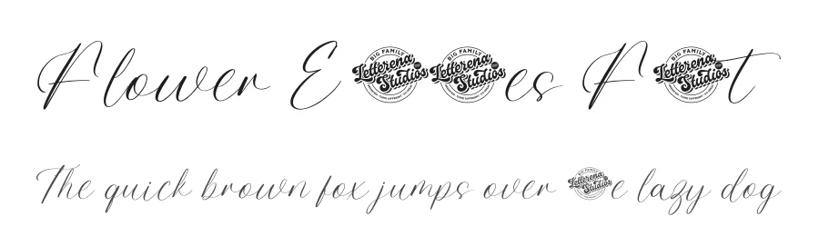 Flower Estates Font by letterenastudios — Script Handwritten Font