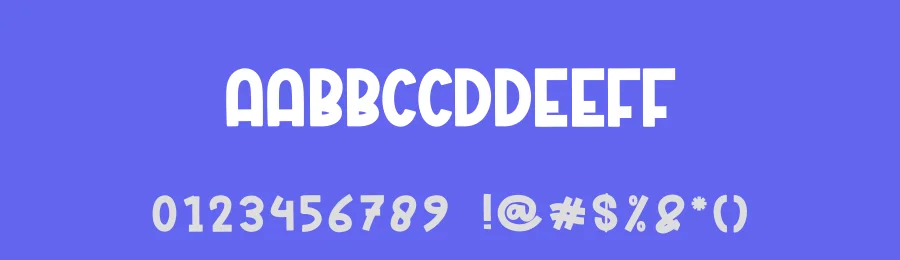 Flower – Playful And Unique Font by andikastudio — Display Font — thumbnail 3