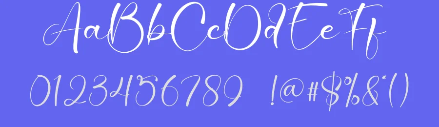 Flower Roselya Script Font by creativeletter — Script Handwritten Font — thumbnail 3