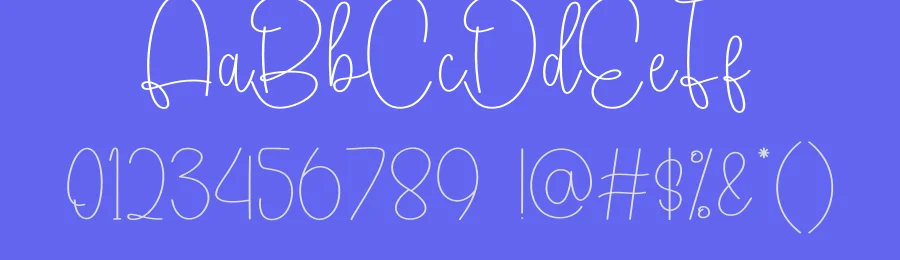 Flower Signature Handwritten Font by andikastudio — Script Handwritten Font — thumbnail 3